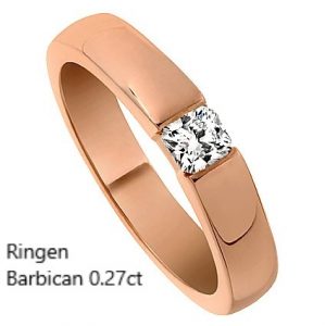 Ringen Barbican Engagement ring Enstensring Flanders diamant