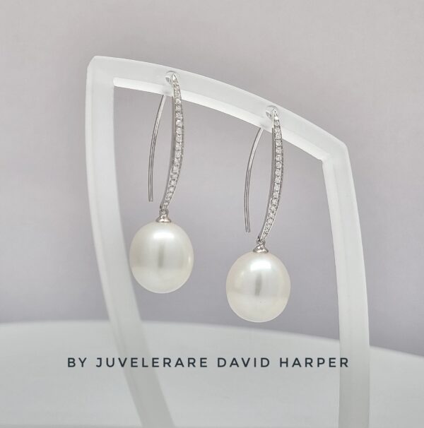 Diamonds and Pearls earrings.